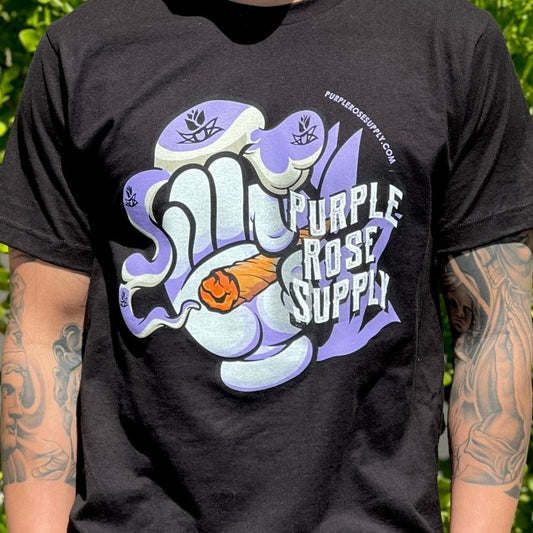PURPLE ROSE SUPPLY TEE - Choose from 4 Sizes