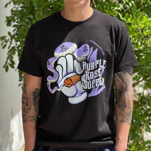 PURPLE ROSE SUPPLY TEE - Choose from 4 Sizes