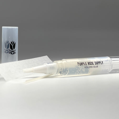4ml Rolling Glue Purple Rose Supply blunt roller, cannagar mold, joint roller, blunt wrap, joint vs blunt, blunt vs joint, preroll, pre-roll, hemp wrap, hemp blunt