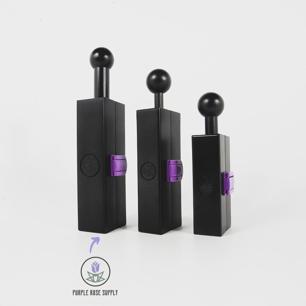  Purple Rose Supply Hemp 12-14 Grams Cannagar Mold Thai Stick  Press Roller Kit - Herb Burns For Hours - Easy Cigar Kit With Wooden Tip -  Use Favorite Wraps and Papers 